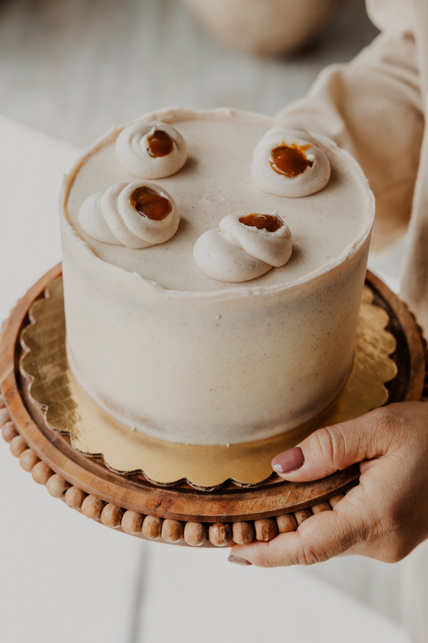 Chai brown butter cake