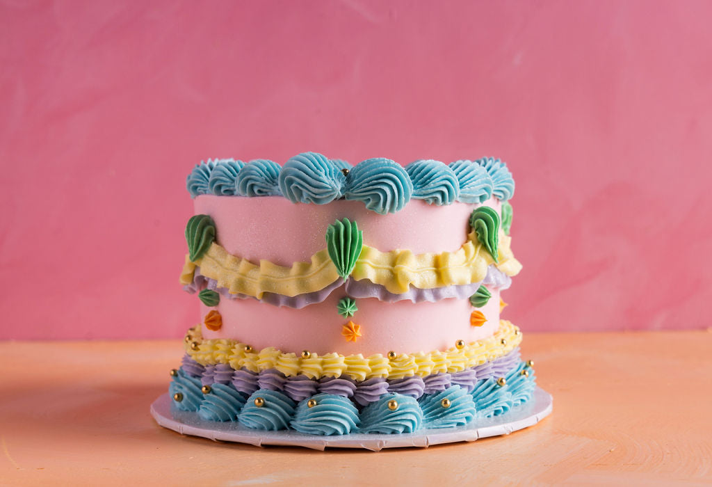 Vintage Heart Cake
