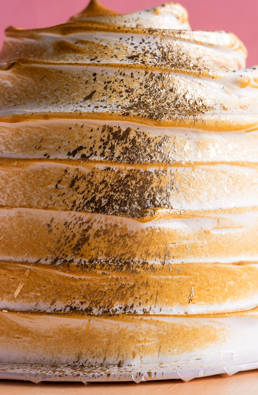 Italian Meringe Bomb Signature Cake