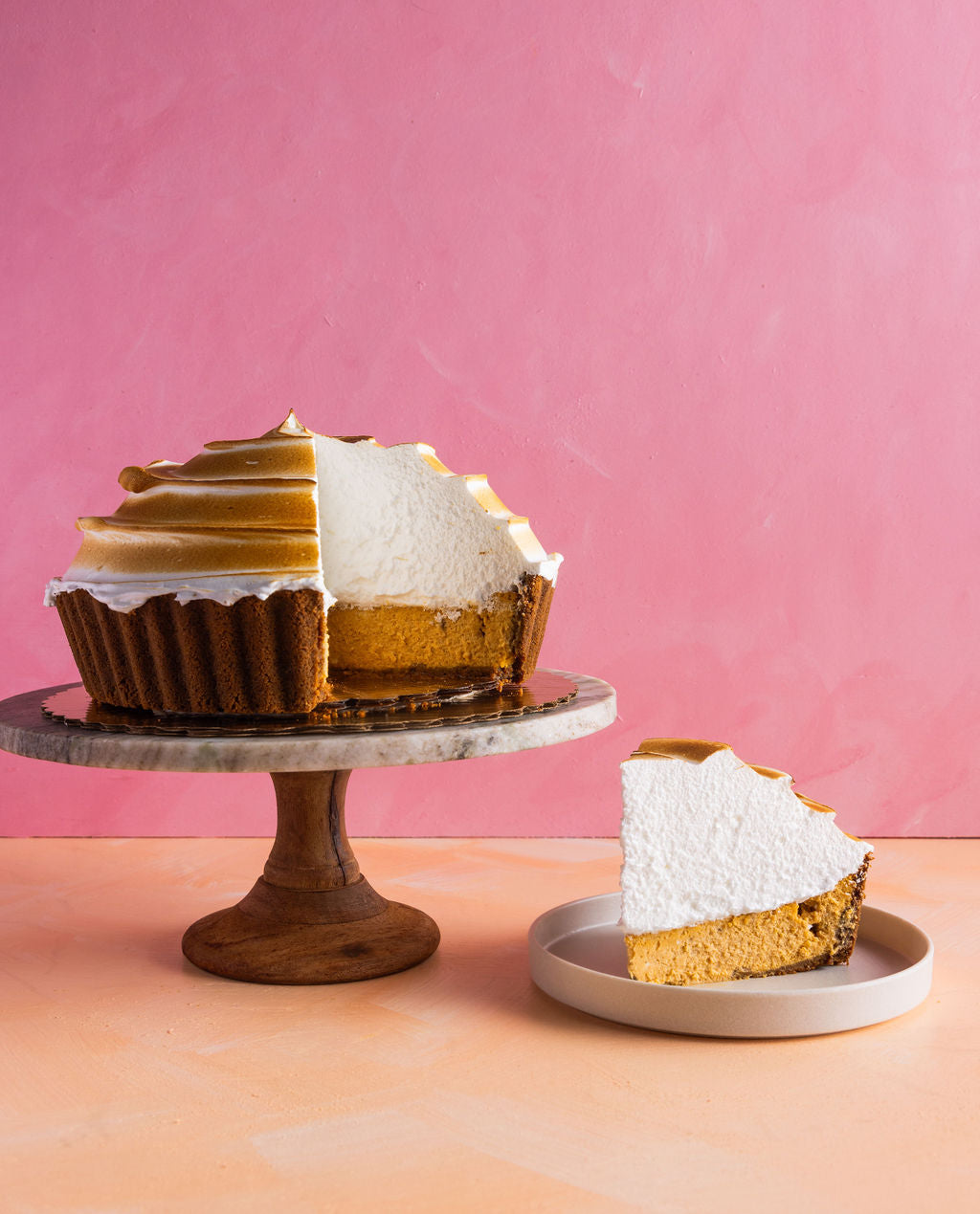 Pumpkin Meringue Pie WOW FACTOR!