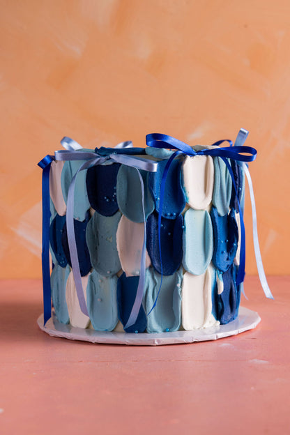 Ribbons Petal Cake