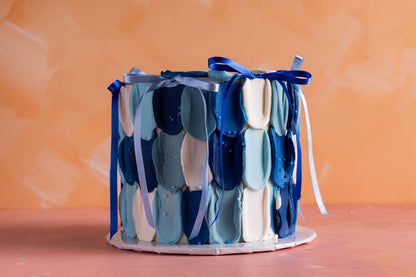 Ribbons Petal Cake