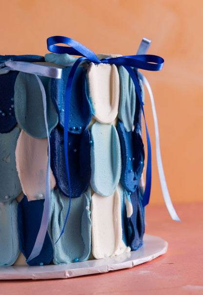 Ribbons Petal Cake