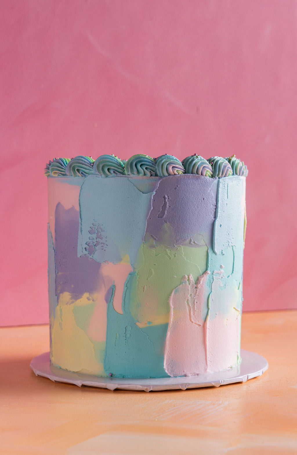 Pastel Dreamscape Cake