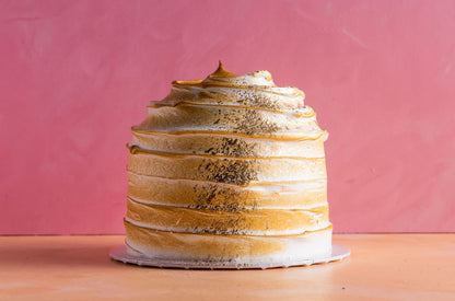 Italian Meringe Bomb Signature Cake