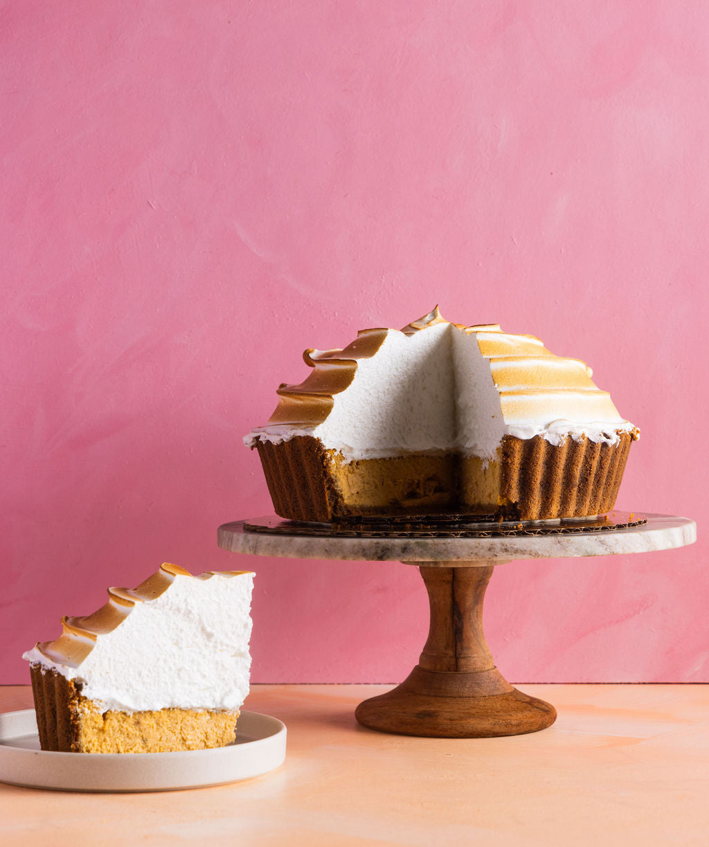 Pumpkin Meringue Pie WOW FACTOR!